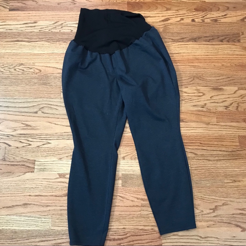Navy Maternity Leggings